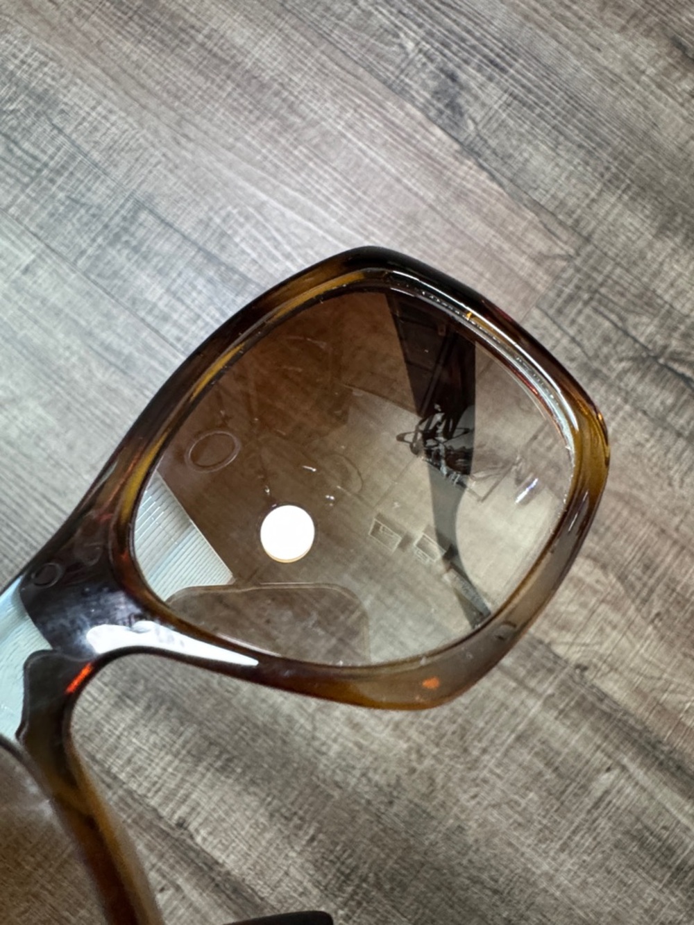 Ray-Ban Rb4194 Polished Light Havana/Brown Rectangle Sunglasses - Picture 9 of 12